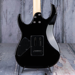 Ibanez Gio GRX70QA Electric Guitar, Transparent Violet Sunburst, back closeup