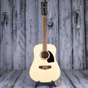 Ibanez PF1512-NT Dreadnought 12-String Acoustic Guitar, Natural, front