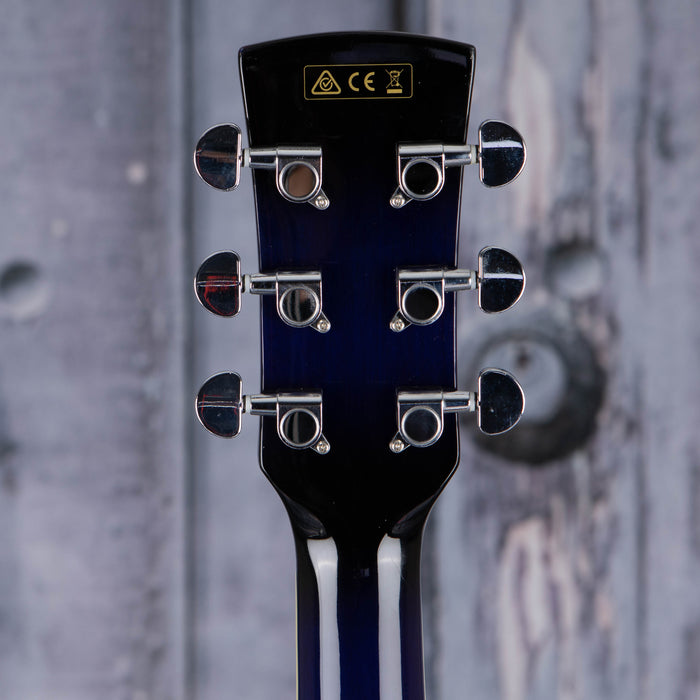 Ibanez PF15ECE Acoustic/Electric, Transparent Blue Sunburst