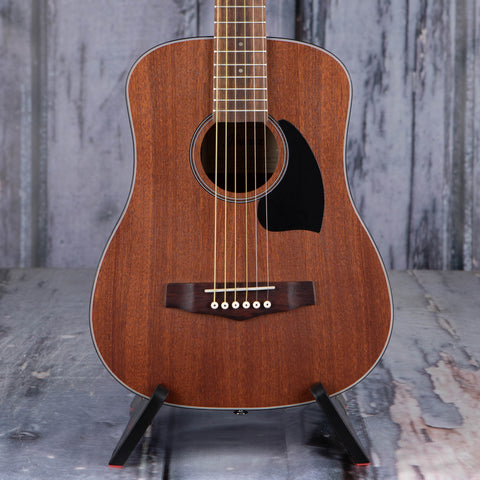 Ibanez PF2MHOPN 3/4 Size Acoustic Guitar, Open Pore Natural, front closeup