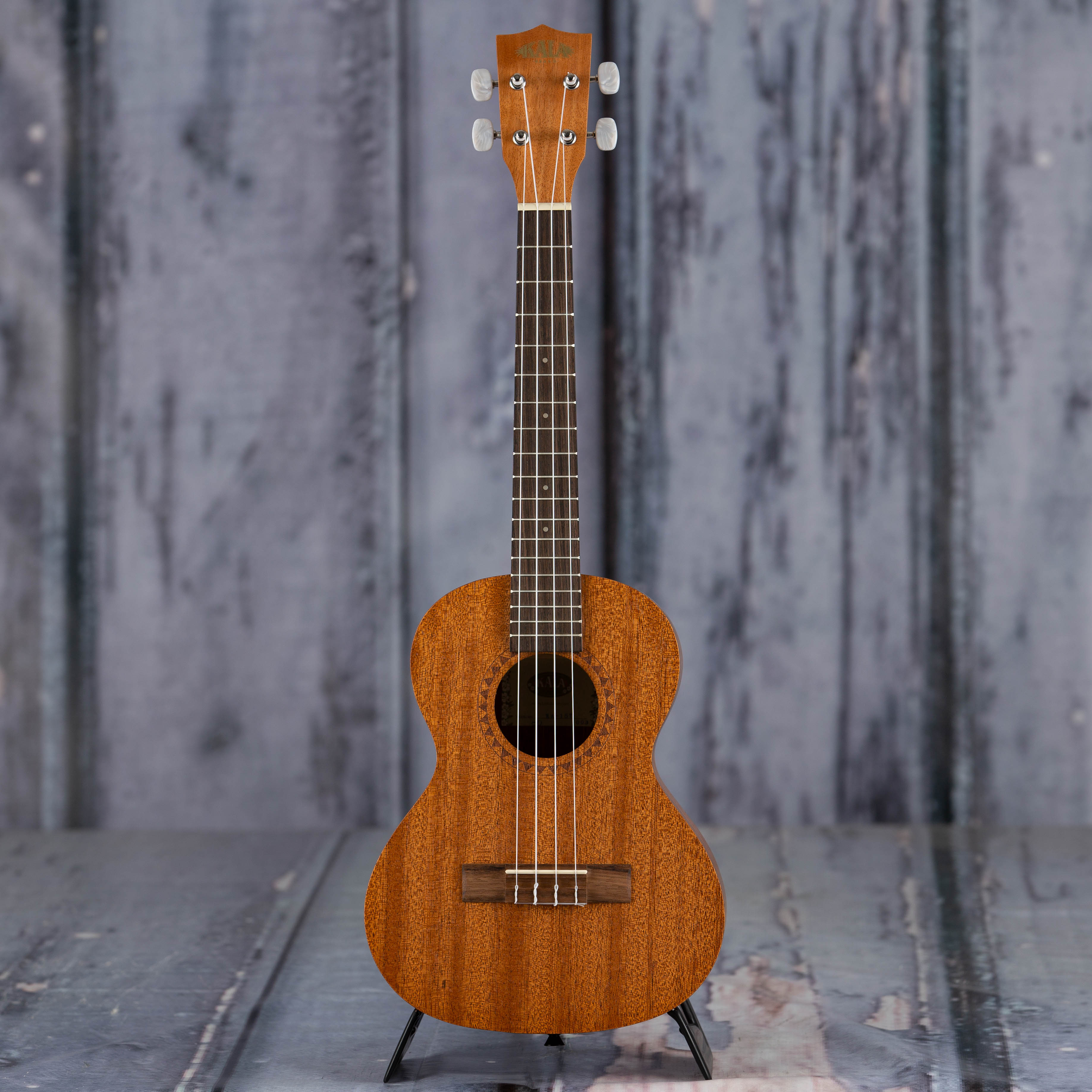 Kala KA-15T Tenor Ukulele, Satin Mahogany, front