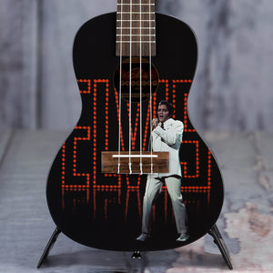 Kala KALA-LTP-C-ELV Learn To Play Elvis Concert Ukulele, Viva Las Vegas, front closeup