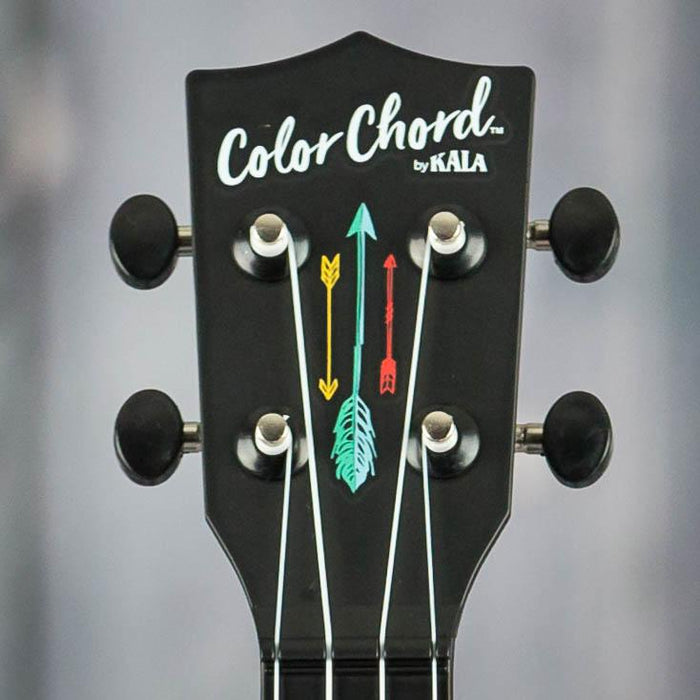 Kala LTP-SCC Learn To Play Color Chord Uke, Black