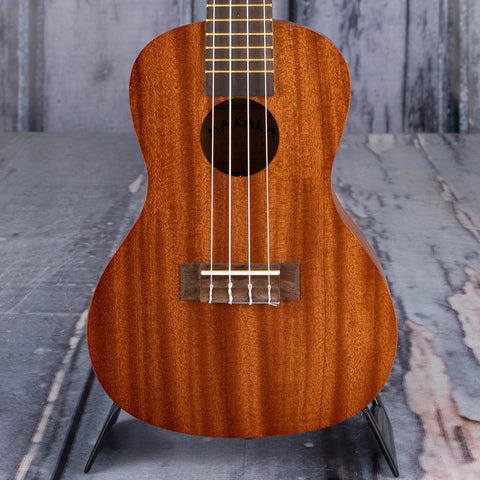 Kala MK-C Makala Concert Ukulele, Natural, front closeup