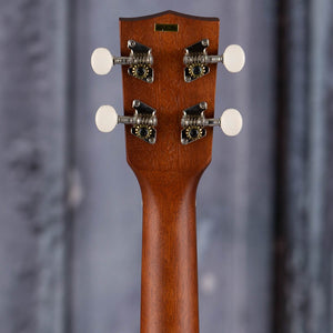 Kala MK-CE Concert Acoustic/Electric Ukulele, Natural, back headstock