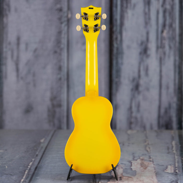 Kala MK-SD Makala Soprano Dolphin Uke, Yellow Burst