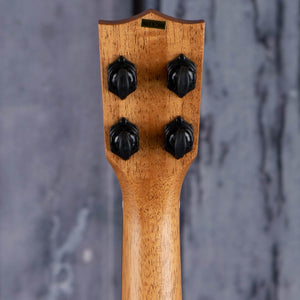 Kala Premier Exotic Bocote Concert Ukulele, Natural, back headstock