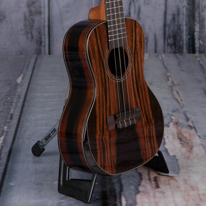 Kala Premier Exotic Ebony Concert Uke, Natural