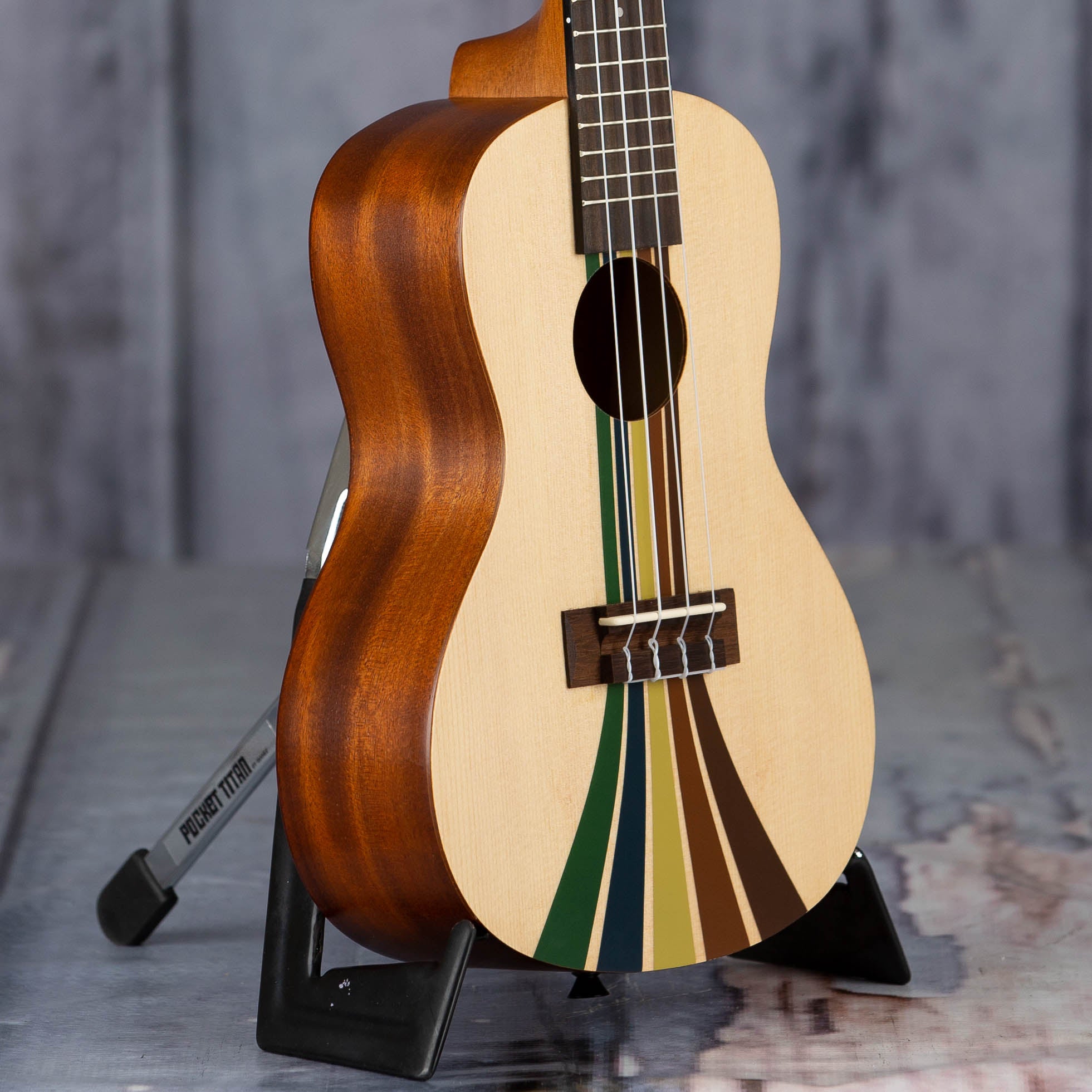 Kala Surf Concert Ukulele, Riptide, angle