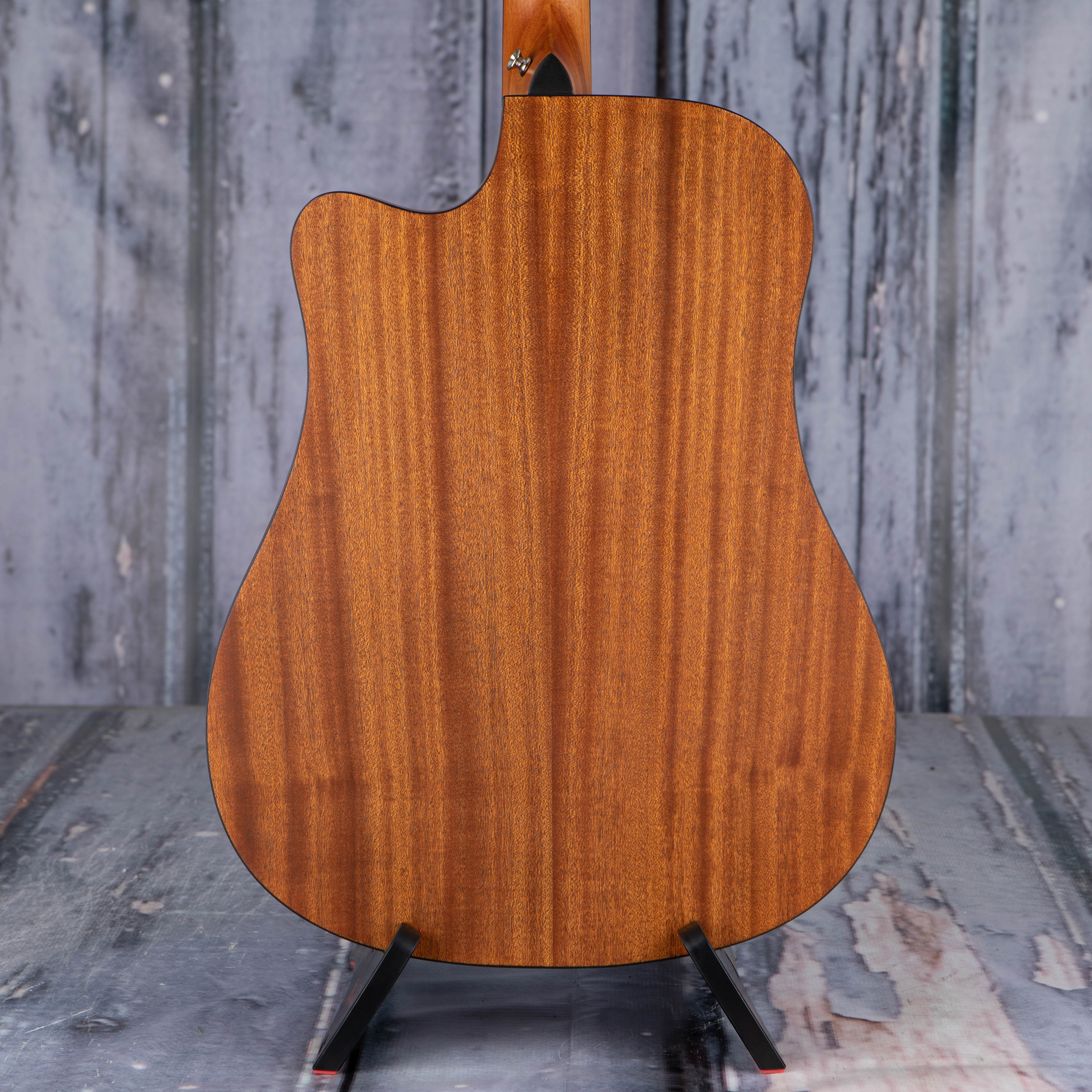 Kepma K3 Series D3-130 Dreadnought Cutaway Acoustic Guitar, Sunburst, back closeup