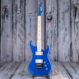 Kramer Pacer Classic Electric Guitar, Radio Blue Metallic, front