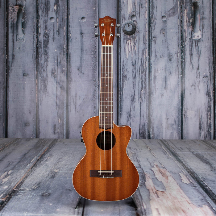 Lanikai Mahogany Tenor Acoustic/Electric Uke, Natural