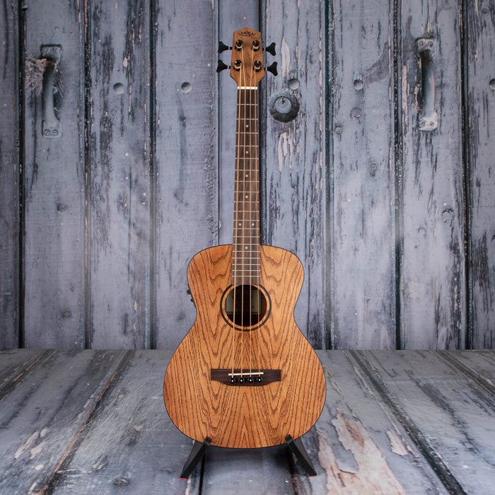 Lanikai Oak Bass Acoustic/Electric Uke, Natural
