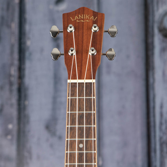 Lanikai Spruce Solid Top Morado Back Concert Uke, Natural