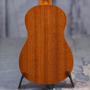 Luna Honu Tribal Turtle Soprano Ukulele Pack, Satin Natural, back closeup