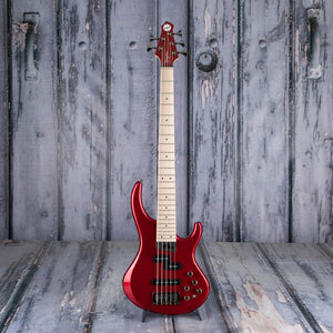 MTD Lynn Keller Signature 532-24 5-String Electric Bass Guitar, Candy Apple Red, front
