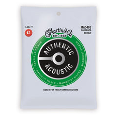 Martin Authentic Acoustic Marquis Silked Strings, MA540S, Light