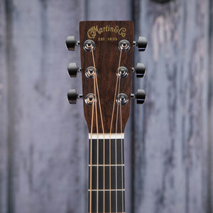 Martin LX1 Little Martin Acoustic Guitar, Natural, front headstock