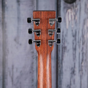 Martin LX1 Little Martin Acoustic Guitar, Natural, back headstock