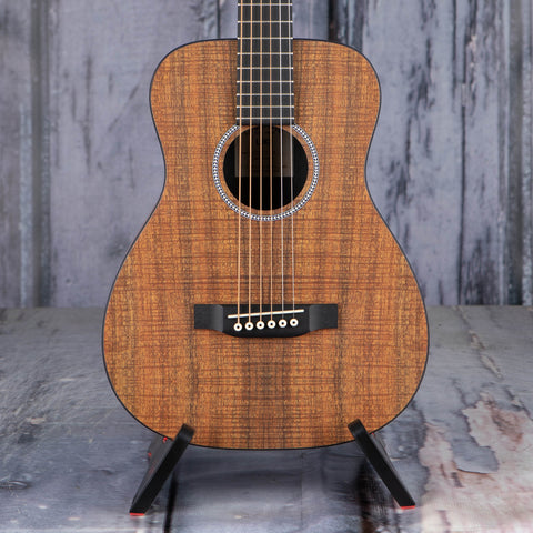 Martin LXK2 Little Martin Acoustic Guitar, Natural, front closeup