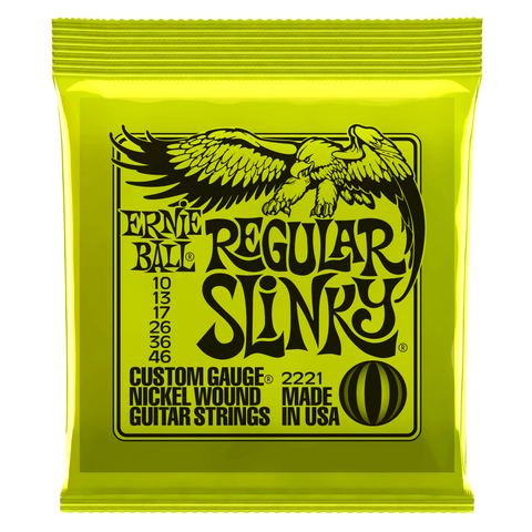 Ernie Ball REGULAR SLINKY NICKEL WOUND ELECTRIC GUITAR STRINGS