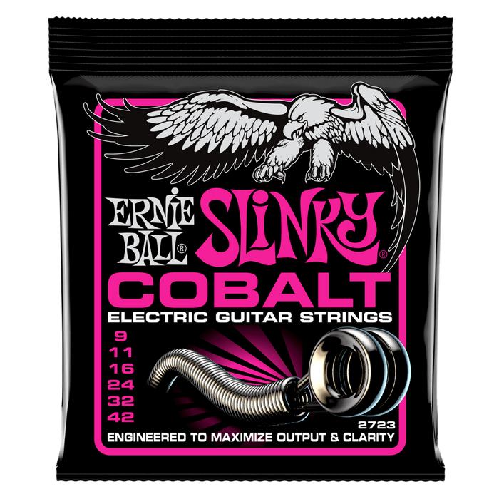 Ernie Ball SUPER SLINKY COBALT ELECTRIC GUITAR STRINGS