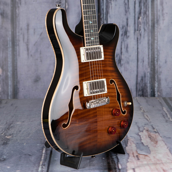 Paul Reed Smith SE Hollowbody II Piezo, Black Gold Burst