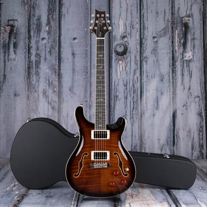 Paul Reed Smith SE Hollowbody II Piezo, Black Gold Burst