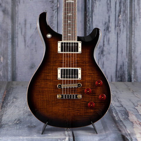 Paul Reed Smith SE McCarty 594 Electric Guitar, Black Gold Burst, front closeup