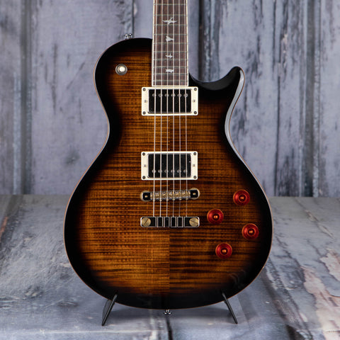 Paul Reed Smith SE McCarty 594 Singlecut Electric Guitar, Black Gold Sunburst, front closeup