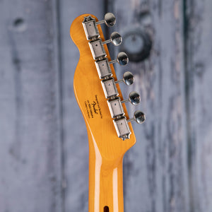 Squier Classic Vibe '50s Telecaster Electric Guitar, Butterscotch Blonde, back headstock