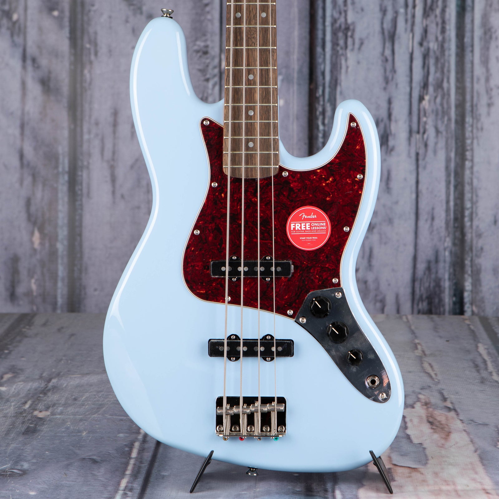 Squier Classic Vibe 's Jazz Bass, Daphne Blue   For Sale