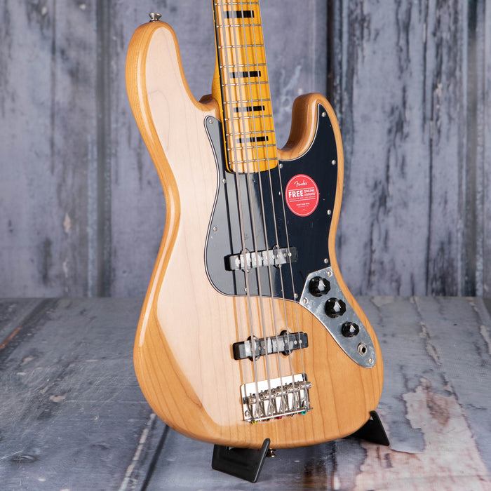 Squier Classic Vibe '70s Jazz Bass V 5-String, Natural