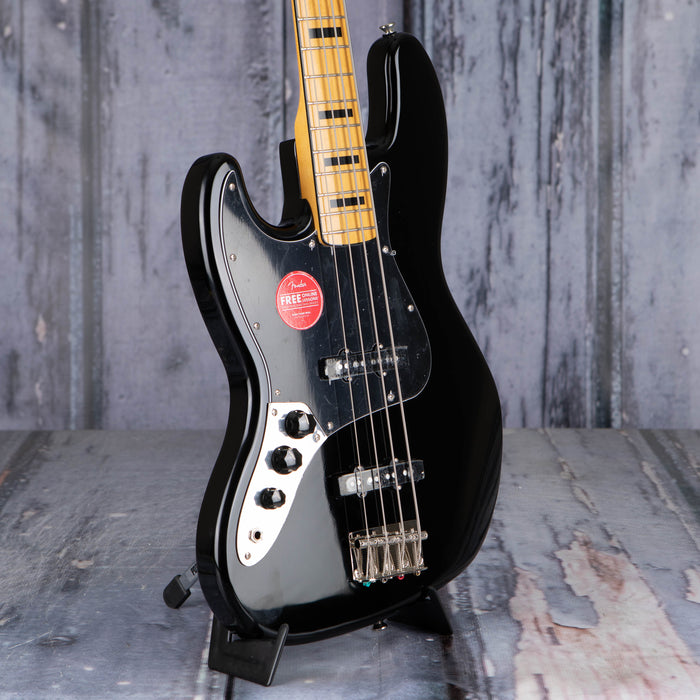 Squier Classic Vibe '70s Left-Handed Jazz Bass, Black