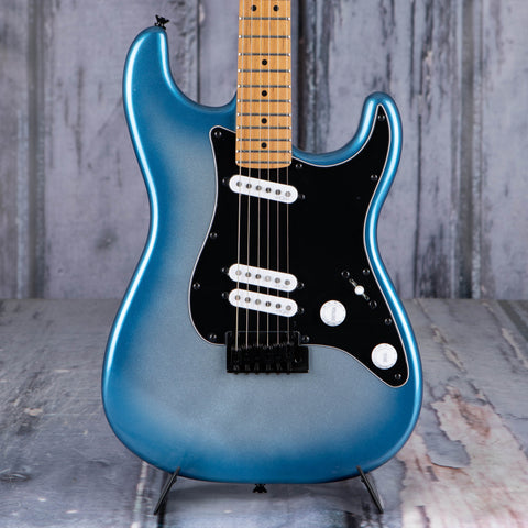 Squier Contemporary Stratocaster Special Electric Guitar, Sky Burst Metallic, front closeup