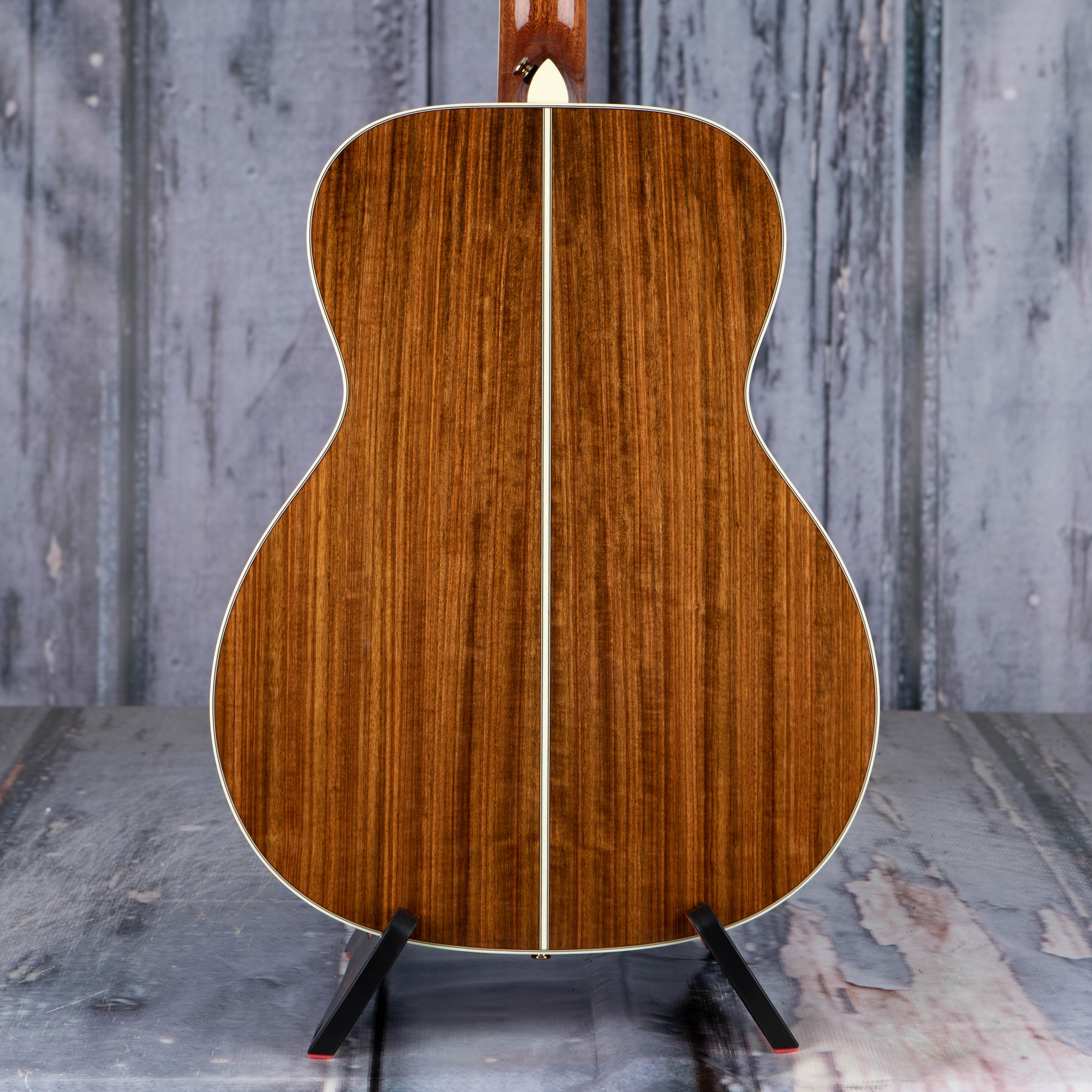 Takamine CP7MO-TT Acoustic/Electric Guitar, Natural Gloss, back closeup