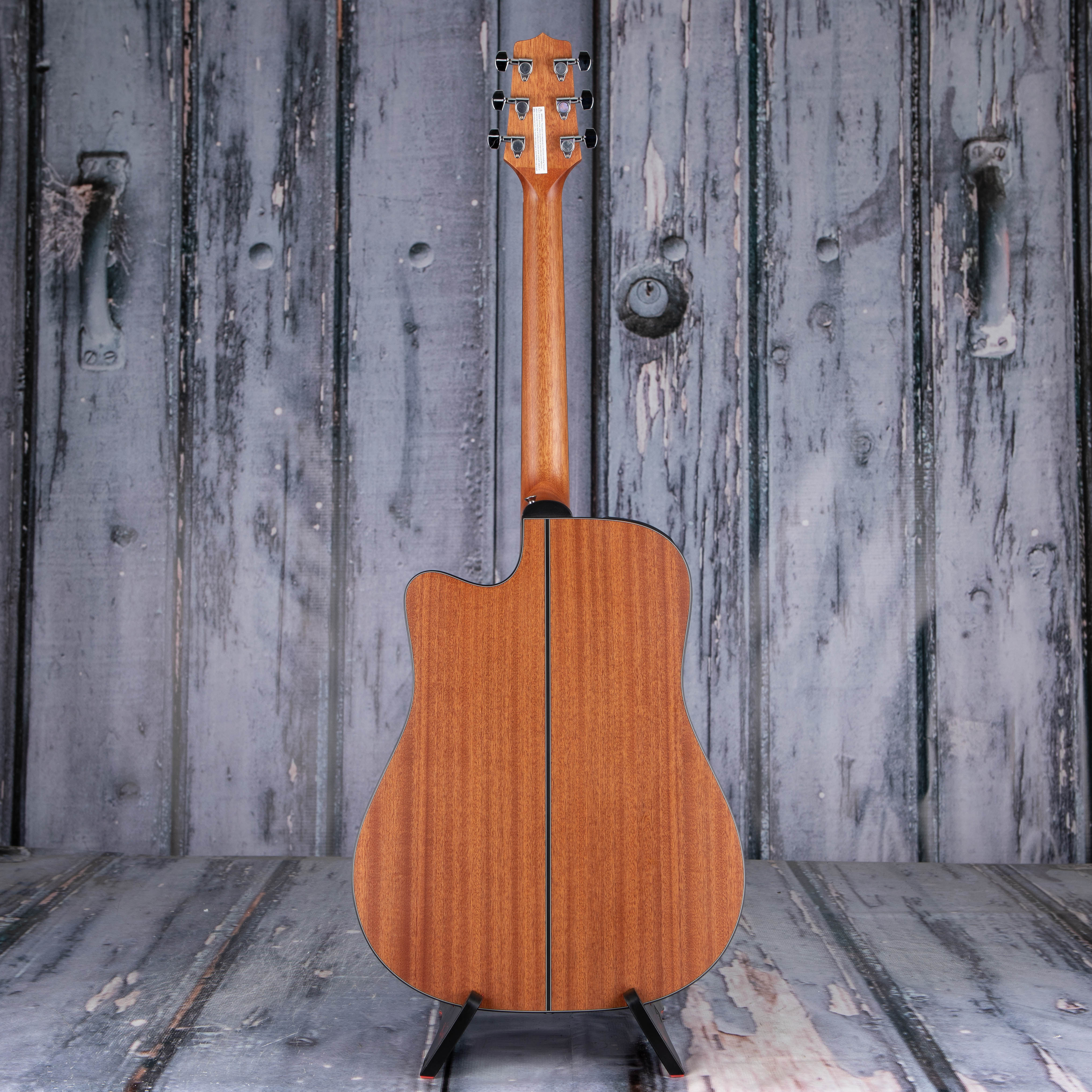 Takamine GD11MCE Dreadnought Acoustic/Electric Guitar, Natural, back