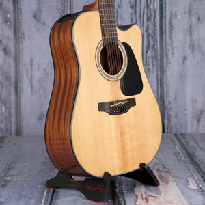 Takamine GD30CE-12 Dreadnought Acoustic/Electric Guitar, Natural, angle