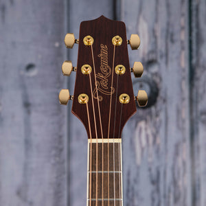 Takamine GD51CE Dreadnought Acoustic/Electric Guitar, Natural, front headstock