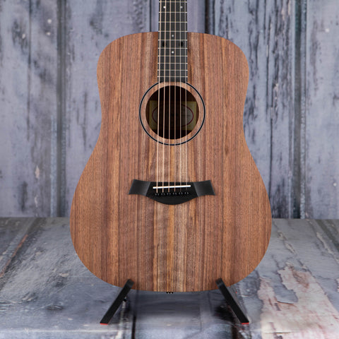 Taylor BBT Big Baby Taylor Walnut Acoustic Guitar, Natural, front closeup