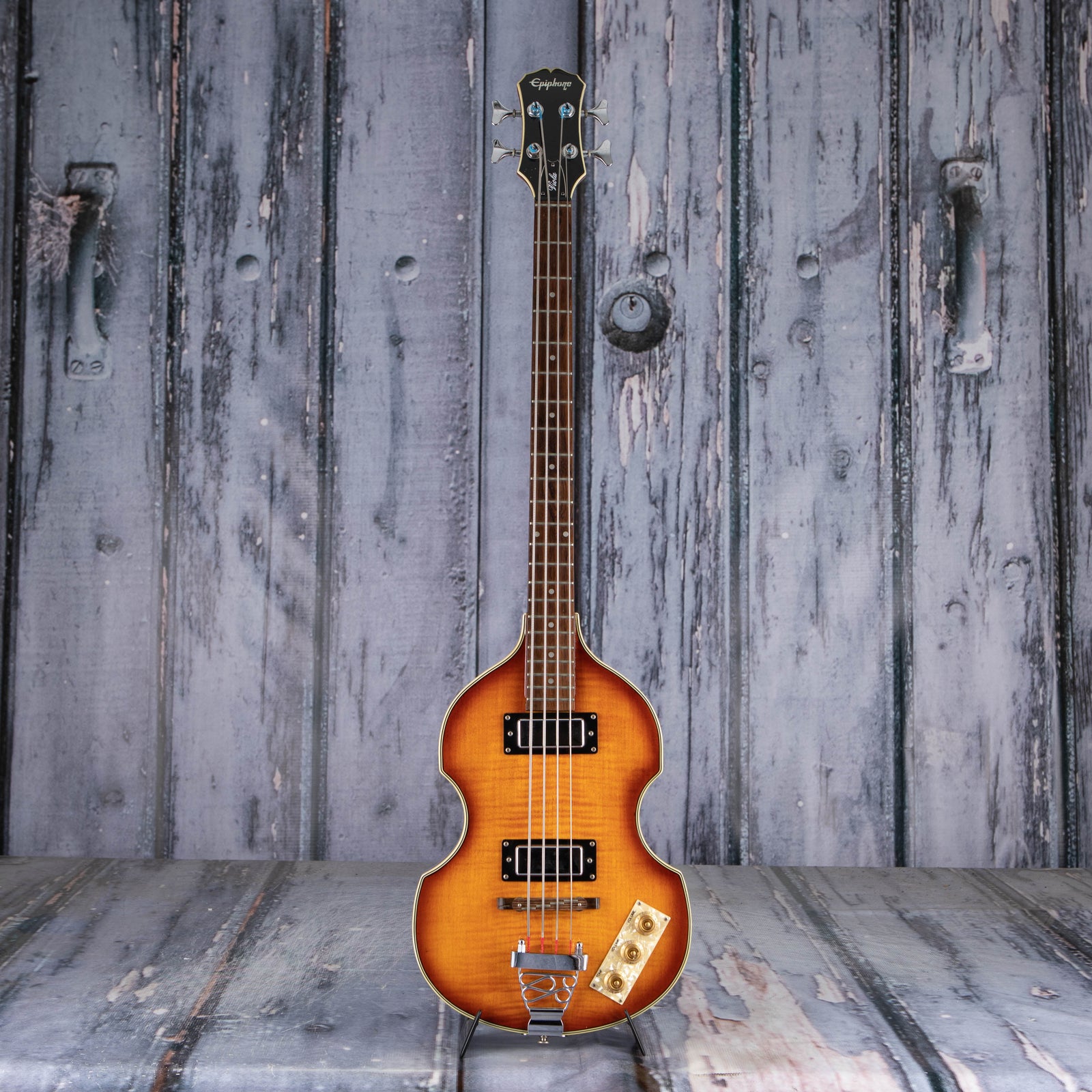 Used 2006 Epiphone Viola Bass Vintage Sunburst For Sale