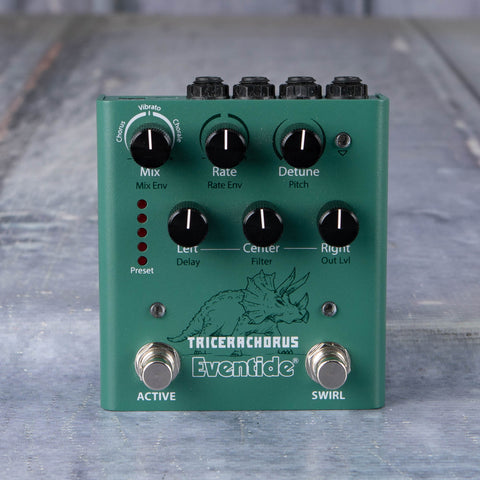 Used Eventide TriceraChorus Effects Pedal, front