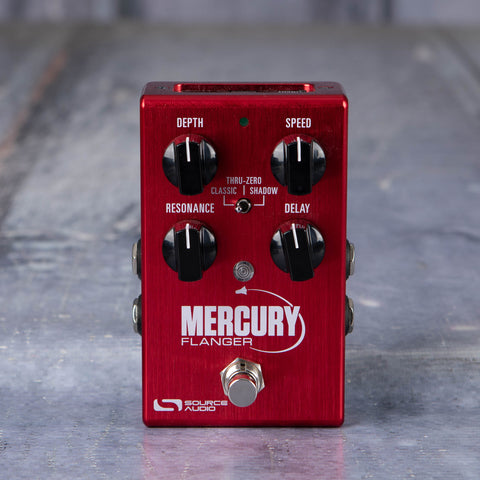 Used Source Audio Mercury Flanger Effects Pedal, front