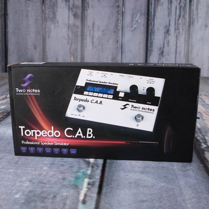 Used Two Notes Audio Engineering Torpedo C.A.B. Professional Speaker Simulator