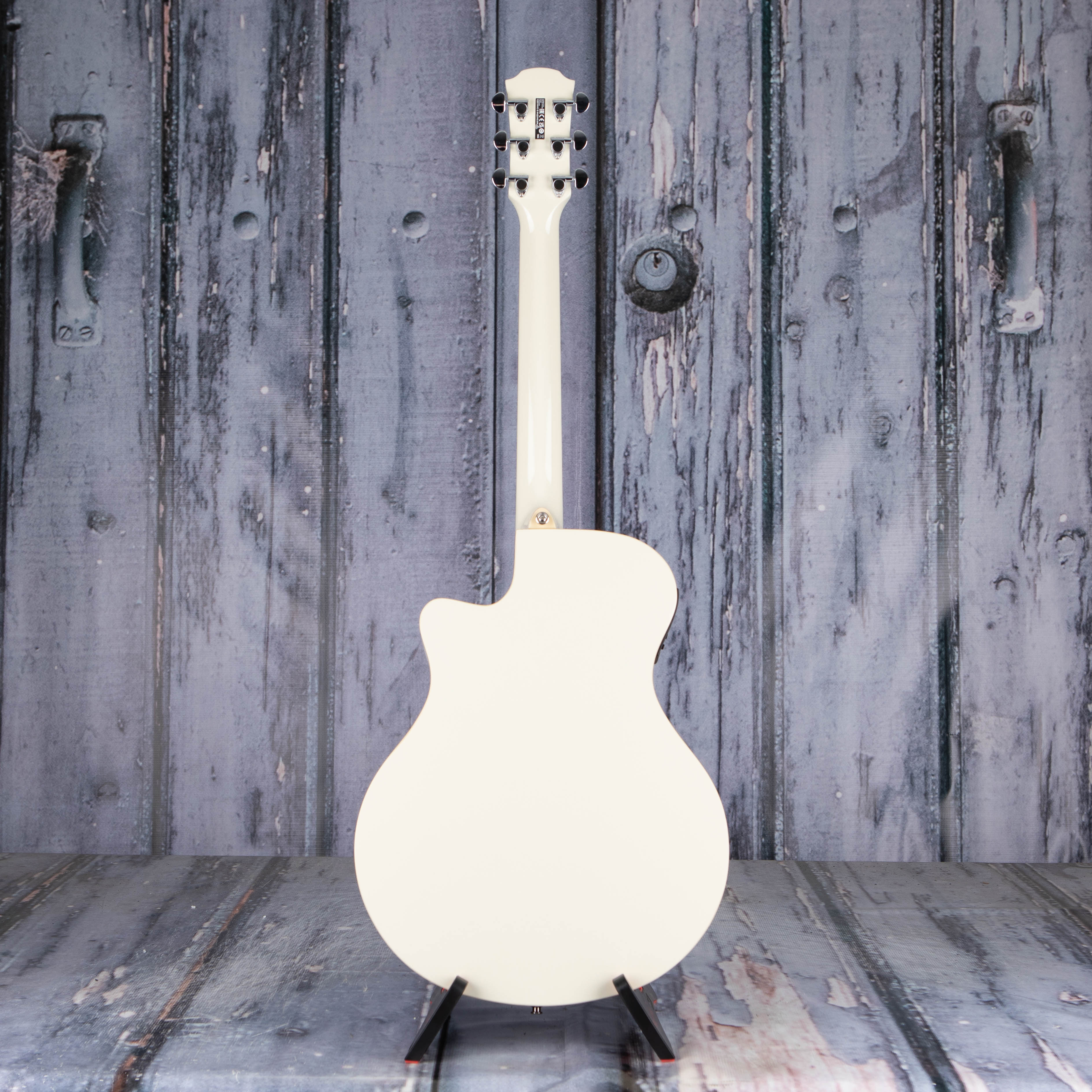 Yamaha APX100 Acoustic/Electric Guitar, Vintage White, back