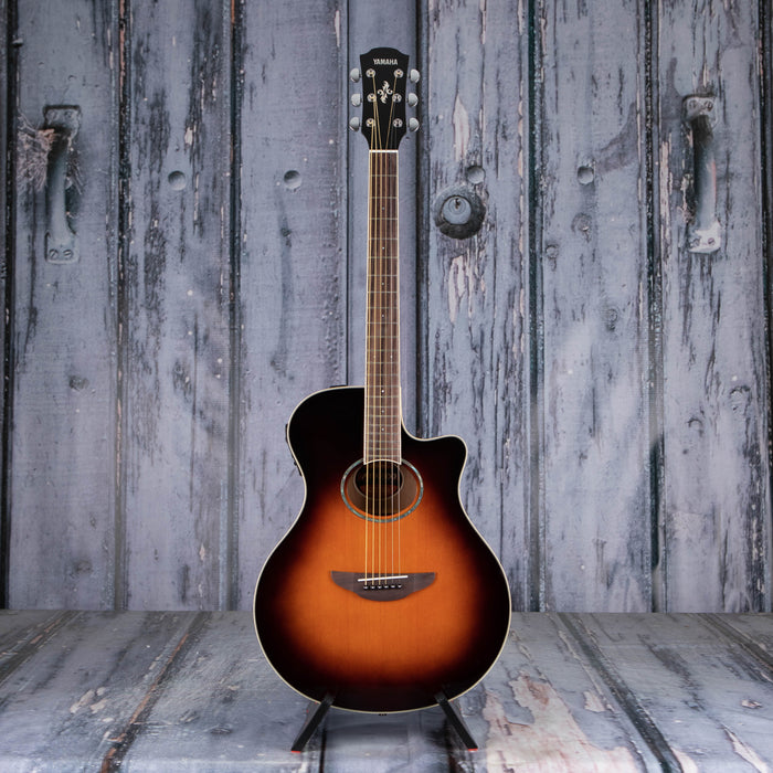 Yamaha APX600 Thinline Cutaway Acoustic/Electric, Old Violin Sunburst