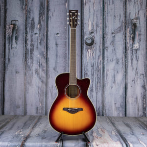 Yamaha FSC-TA TransAcoustic Concert Acoustic/Electric, Brown Sunburst, front