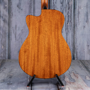 Yamaha FSX800C Concert Cutaway Acoustic/Electric Guitar, Natural, back closeup