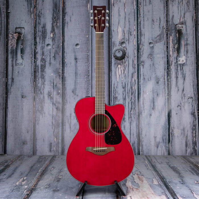 Yamaha FSX800C Concert Cutaway Acoustic/Electric, Ruby Red