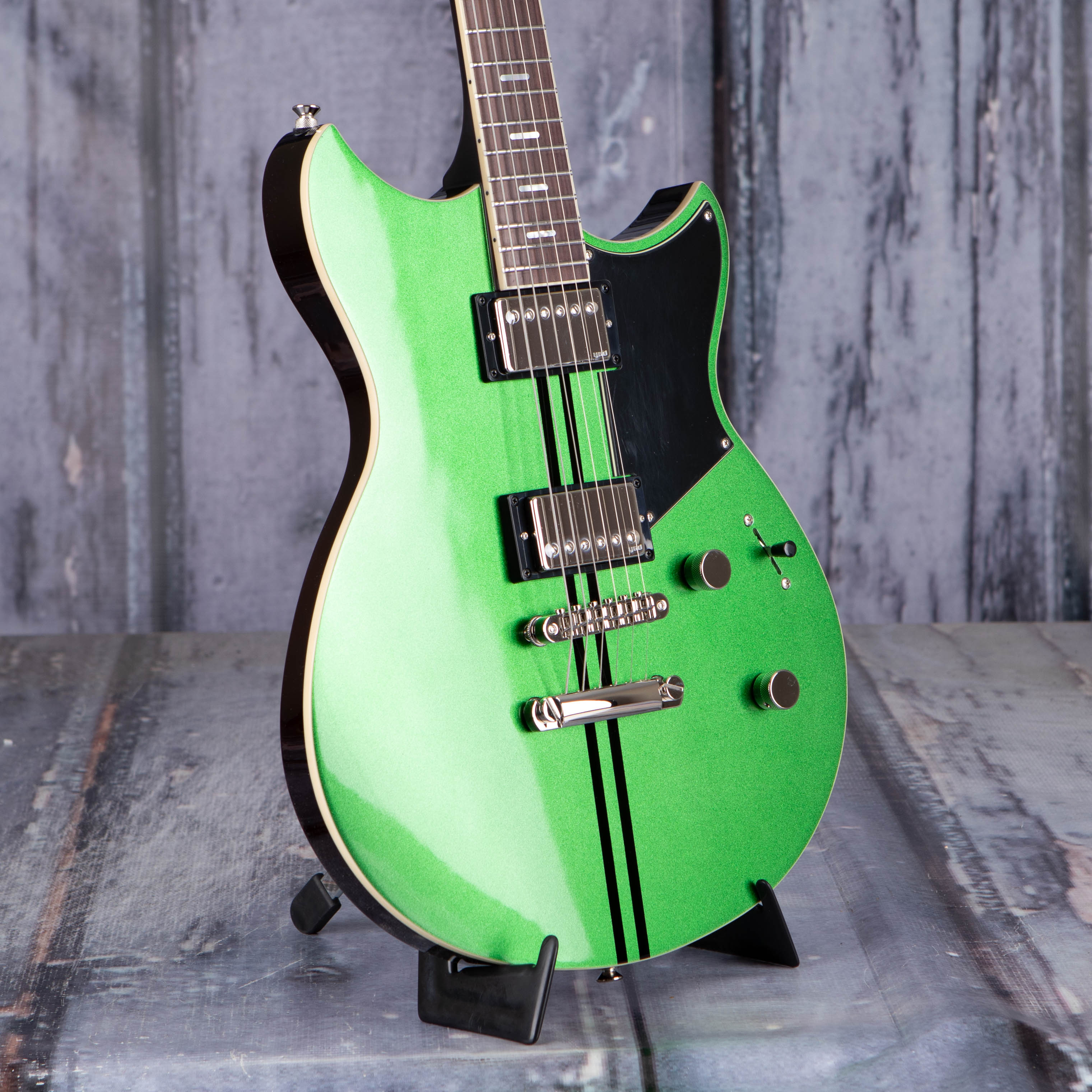 Yamaha Revstar Standard RSS20 Electric Guitar, Flash Green, angle